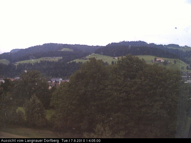 Webcam-Bild: Aussicht vom Dorfberg in Langnau 20100817-140500