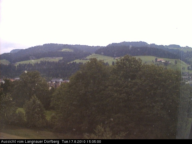 Webcam-Bild: Aussicht vom Dorfberg in Langnau 20100817-150500