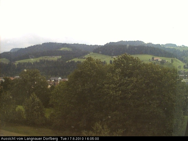 Webcam-Bild: Aussicht vom Dorfberg in Langnau 20100817-160500