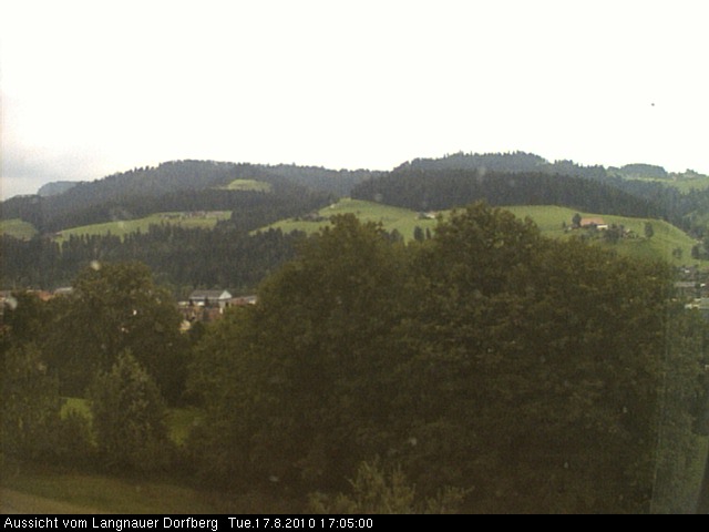 Webcam-Bild: Aussicht vom Dorfberg in Langnau 20100817-170500