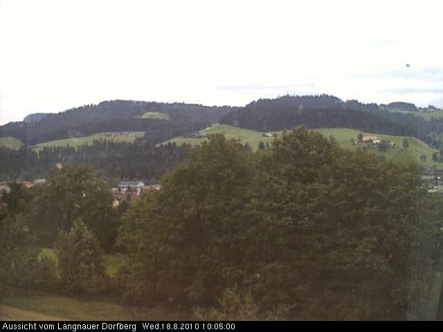 Webcam-Bild: Aussicht vom Dorfberg in Langnau 20100818-100500