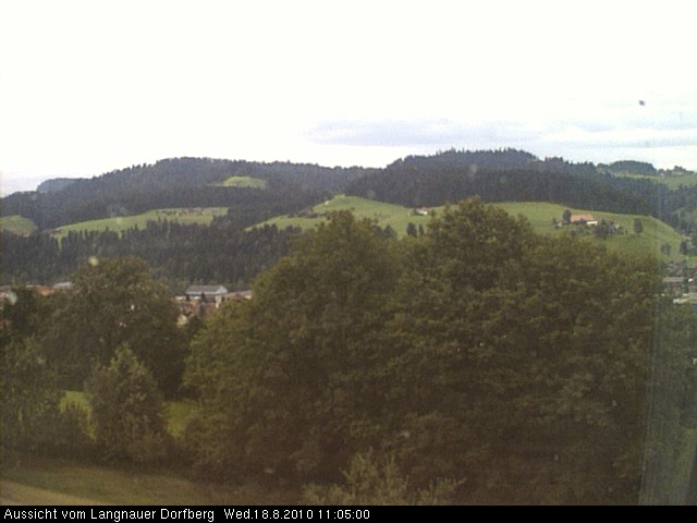 Webcam-Bild: Aussicht vom Dorfberg in Langnau 20100818-110500