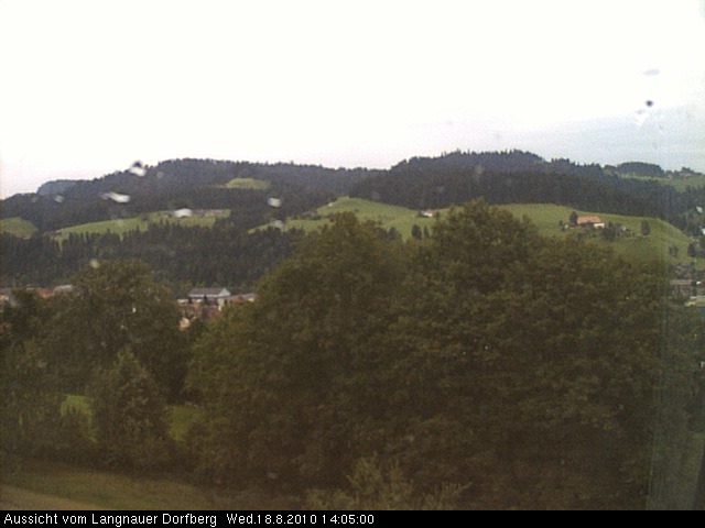 Webcam-Bild: Aussicht vom Dorfberg in Langnau 20100818-140500