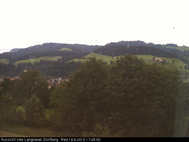 Webcam-Bild: Aussicht vom Dorfberg in Langnau 20100818-170500
