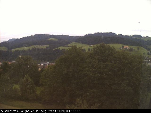 Webcam-Bild: Aussicht vom Dorfberg in Langnau 20100818-180500