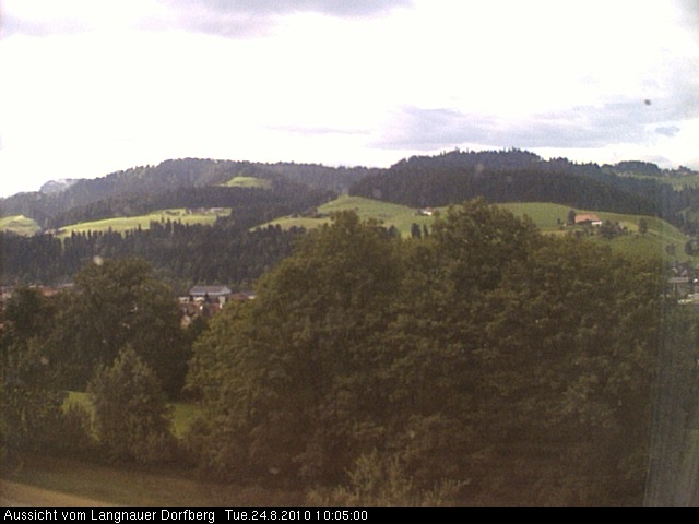 Webcam-Bild: Aussicht vom Dorfberg in Langnau 20100824-100500
