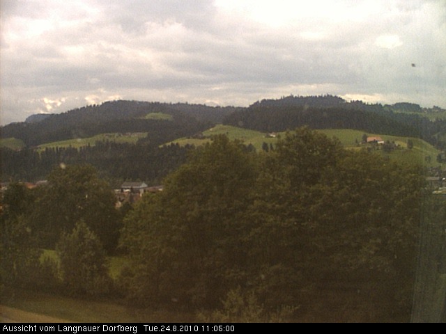 Webcam-Bild: Aussicht vom Dorfberg in Langnau 20100824-110500