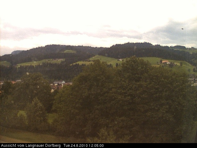 Webcam-Bild: Aussicht vom Dorfberg in Langnau 20100824-120500