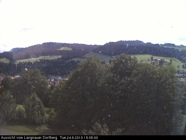 Webcam-Bild: Aussicht vom Dorfberg in Langnau 20100824-150500