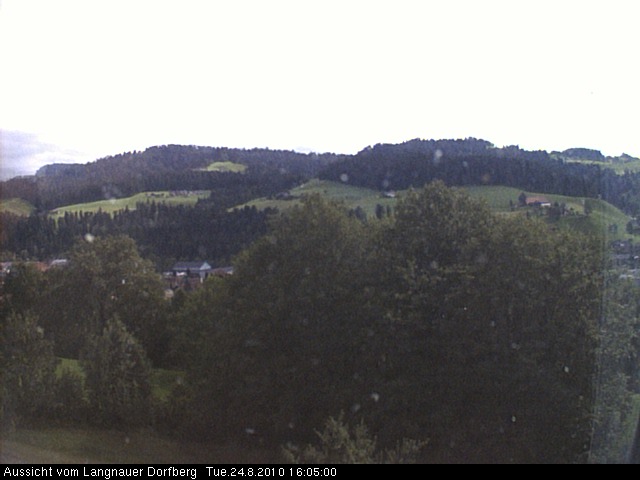 Webcam-Bild: Aussicht vom Dorfberg in Langnau 20100824-160500
