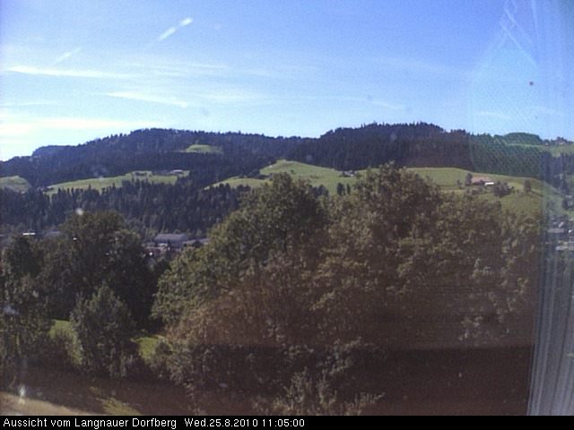 Webcam-Bild: Aussicht vom Dorfberg in Langnau 20100825-110500