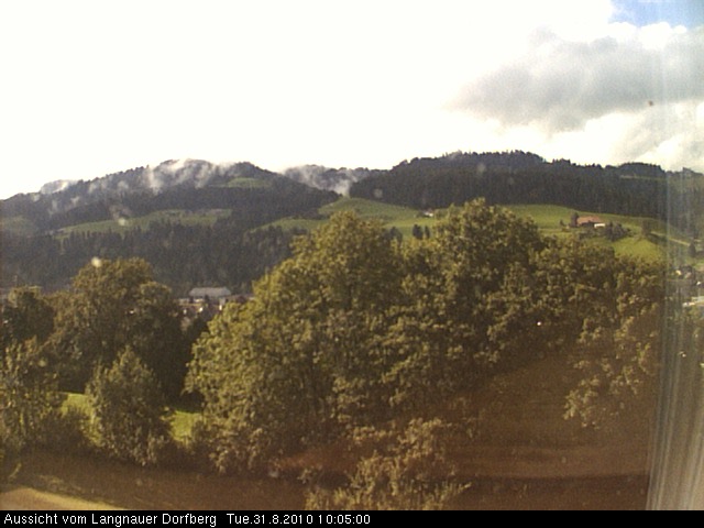 Webcam-Bild: Aussicht vom Dorfberg in Langnau 20100831-100500