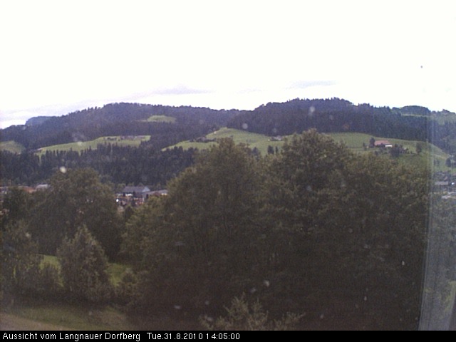 Webcam-Bild: Aussicht vom Dorfberg in Langnau 20100831-140500