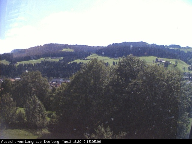 Webcam-Bild: Aussicht vom Dorfberg in Langnau 20100831-150500
