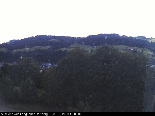Webcam-Bild: Aussicht vom Dorfberg in Langnau 20100831-160500