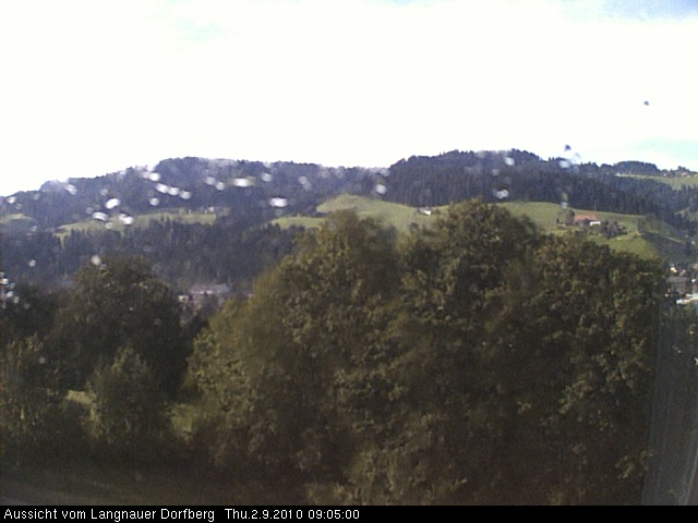 Webcam-Bild: Aussicht vom Dorfberg in Langnau 20100902-090500