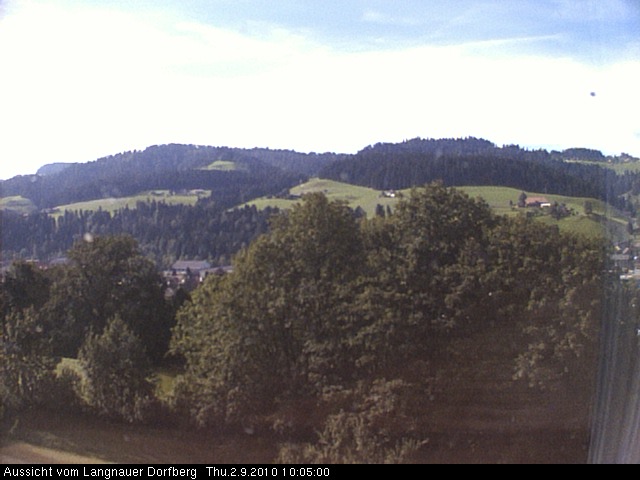 Webcam-Bild: Aussicht vom Dorfberg in Langnau 20100902-100500