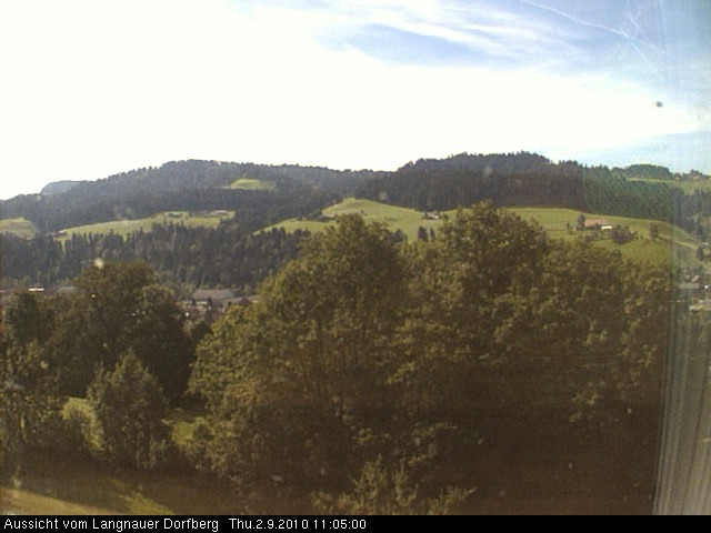 Webcam-Bild: Aussicht vom Dorfberg in Langnau 20100902-110500