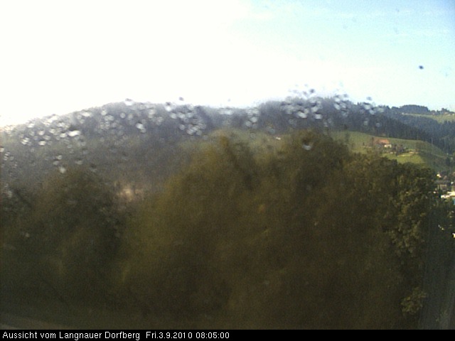 Webcam-Bild: Aussicht vom Dorfberg in Langnau 20100903-080500