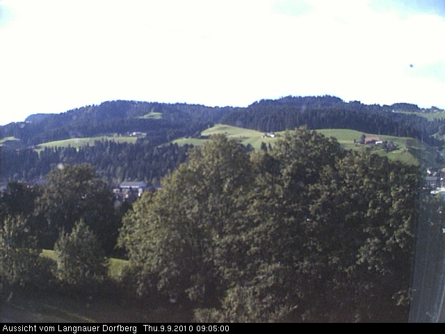 Webcam-Bild: Aussicht vom Dorfberg in Langnau 20100909-090500