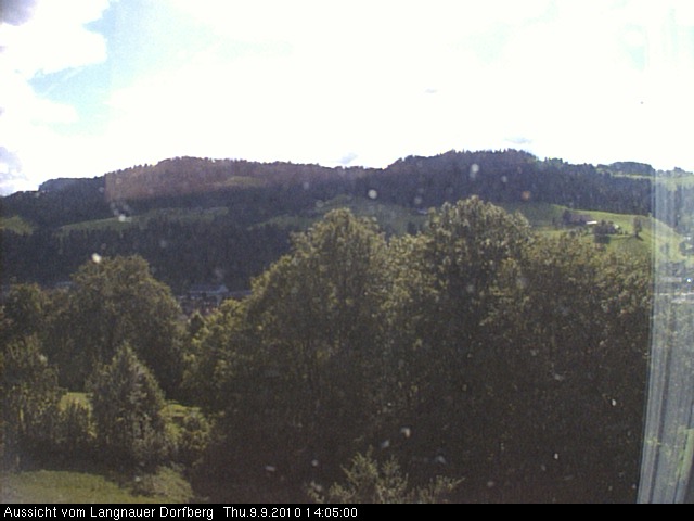 Webcam-Bild: Aussicht vom Dorfberg in Langnau 20100909-140500