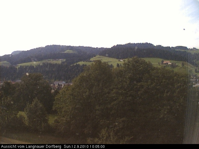 Webcam-Bild: Aussicht vom Dorfberg in Langnau 20100912-100500