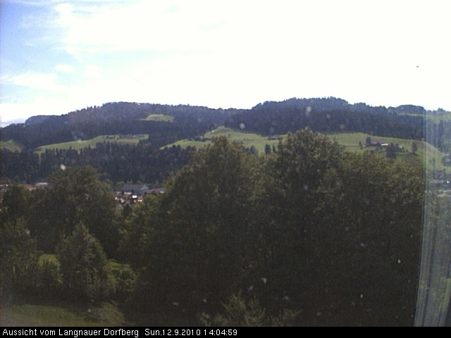 Webcam-Bild: Aussicht vom Dorfberg in Langnau 20100912-140500