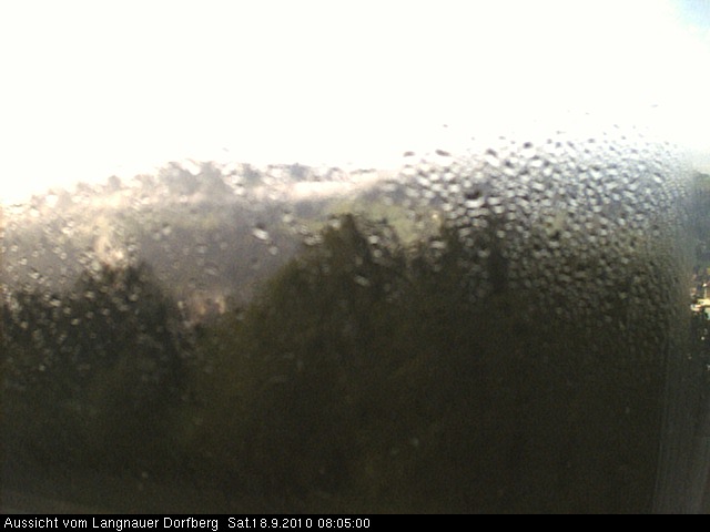 Webcam-Bild: Aussicht vom Dorfberg in Langnau 20100918-080500