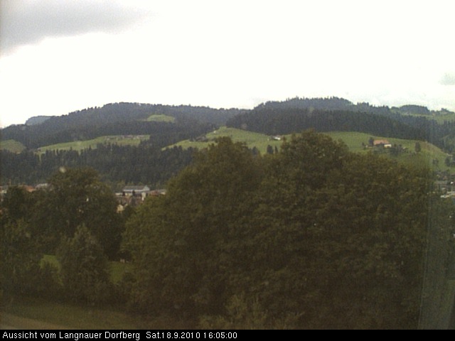 Webcam-Bild: Aussicht vom Dorfberg in Langnau 20100918-160500