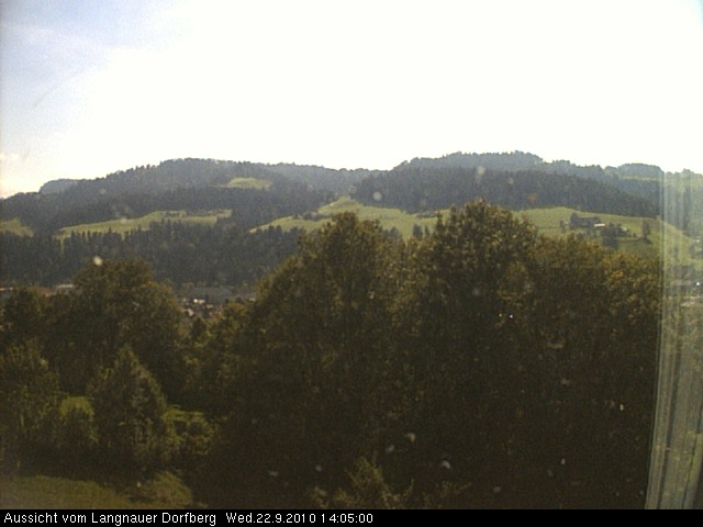 Webcam-Bild: Aussicht vom Dorfberg in Langnau 20100922-140500