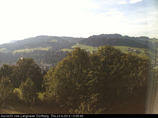Webcam-Bild: Aussicht vom Dorfberg in Langnau 20100923-100500