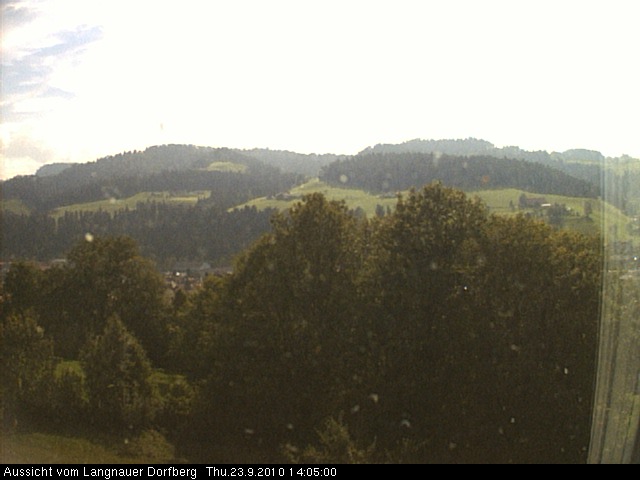 Webcam-Bild: Aussicht vom Dorfberg in Langnau 20100923-140500