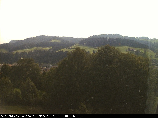 Webcam-Bild: Aussicht vom Dorfberg in Langnau 20100923-150500