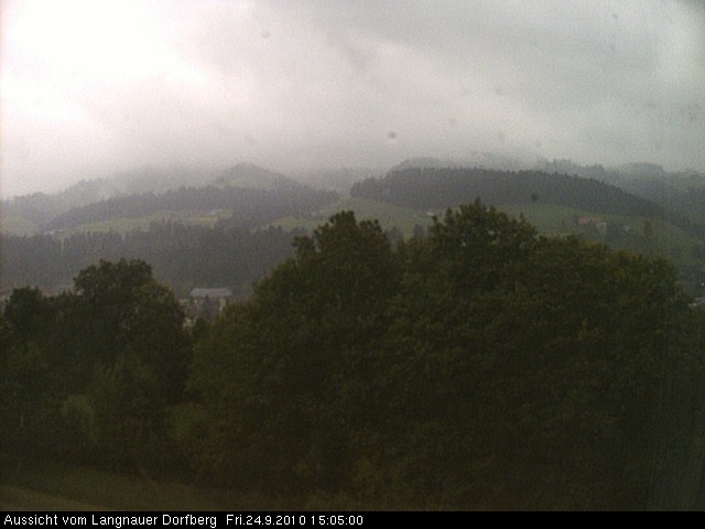 Webcam-Bild: Aussicht vom Dorfberg in Langnau 20100924-150500