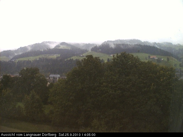 Webcam-Bild: Aussicht vom Dorfberg in Langnau 20100925-140500