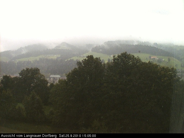 Webcam-Bild: Aussicht vom Dorfberg in Langnau 20100925-150500