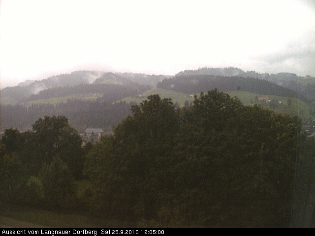 Webcam-Bild: Aussicht vom Dorfberg in Langnau 20100925-160500