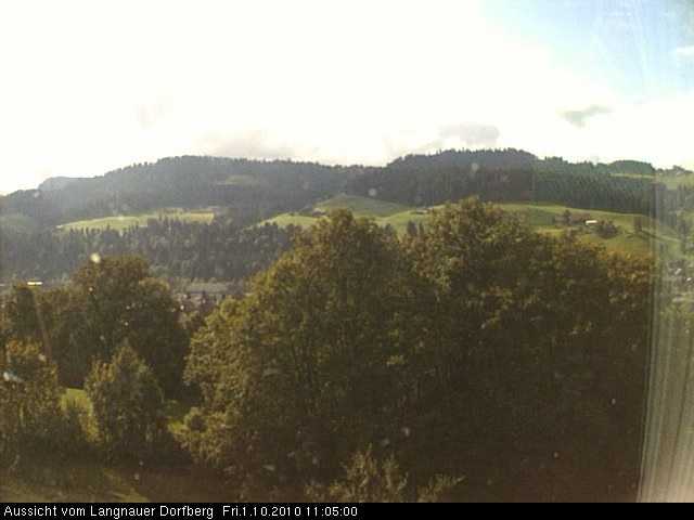 Webcam-Bild: Aussicht vom Dorfberg in Langnau 20101001-110500