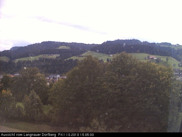 Webcam-Bild: Aussicht vom Dorfberg in Langnau 20101001-150500
