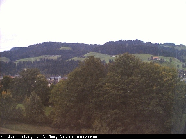 Webcam-Bild: Aussicht vom Dorfberg in Langnau 20101002-080500