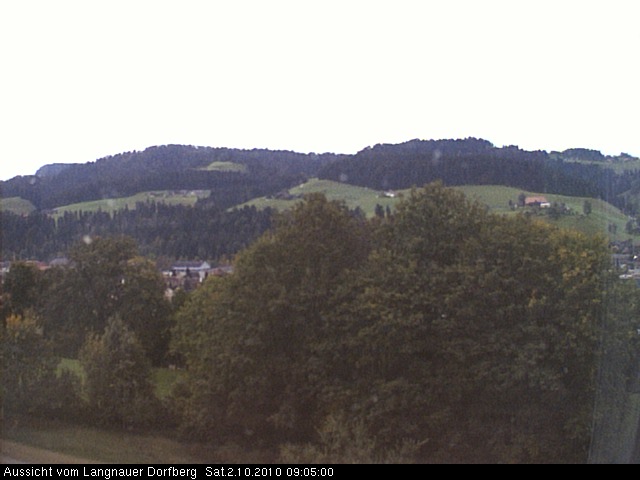 Webcam-Bild: Aussicht vom Dorfberg in Langnau 20101002-090500