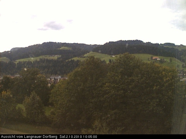 Webcam-Bild: Aussicht vom Dorfberg in Langnau 20101002-100500