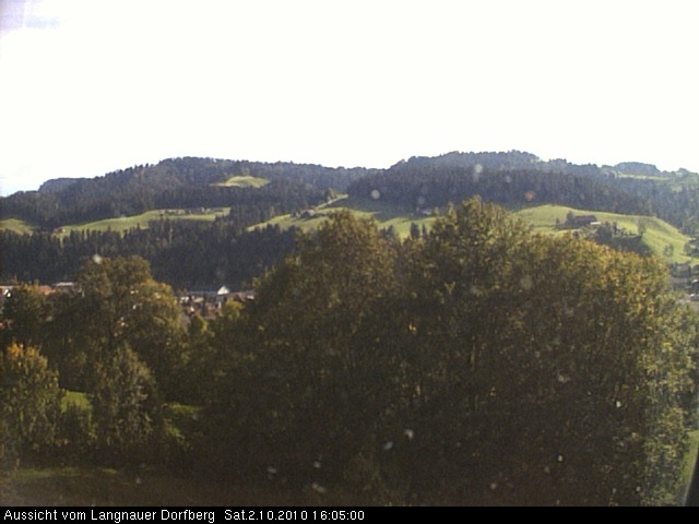 Webcam-Bild: Aussicht vom Dorfberg in Langnau 20101002-160500