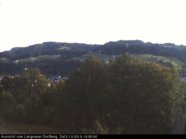 Webcam-Bild: Aussicht vom Dorfberg in Langnau 20101002-180500