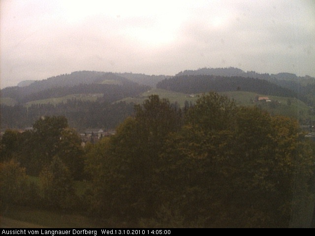 Webcam-Bild: Aussicht vom Dorfberg in Langnau 20101013-140500