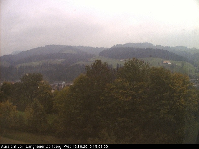 Webcam-Bild: Aussicht vom Dorfberg in Langnau 20101013-150500