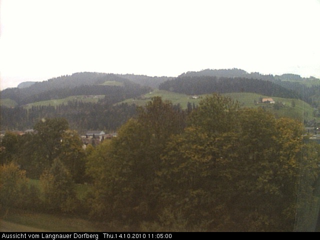 Webcam-Bild: Aussicht vom Dorfberg in Langnau 20101014-110500