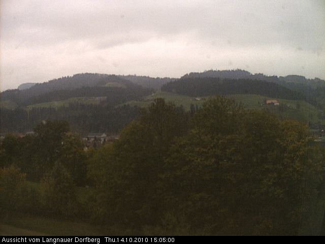 Webcam-Bild: Aussicht vom Dorfberg in Langnau 20101014-150500