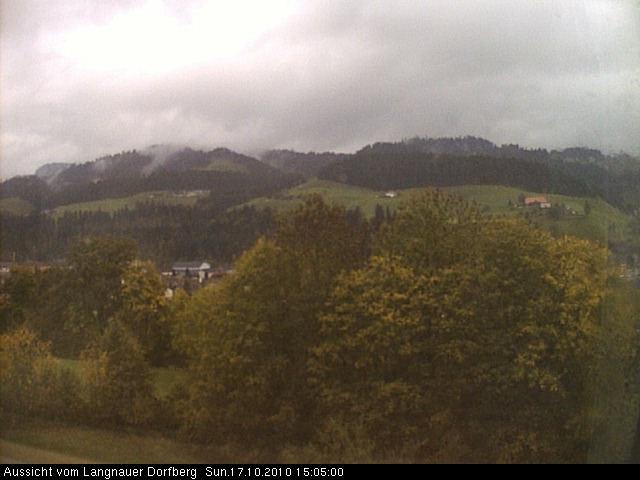 Webcam-Bild: Aussicht vom Dorfberg in Langnau 20101017-150500