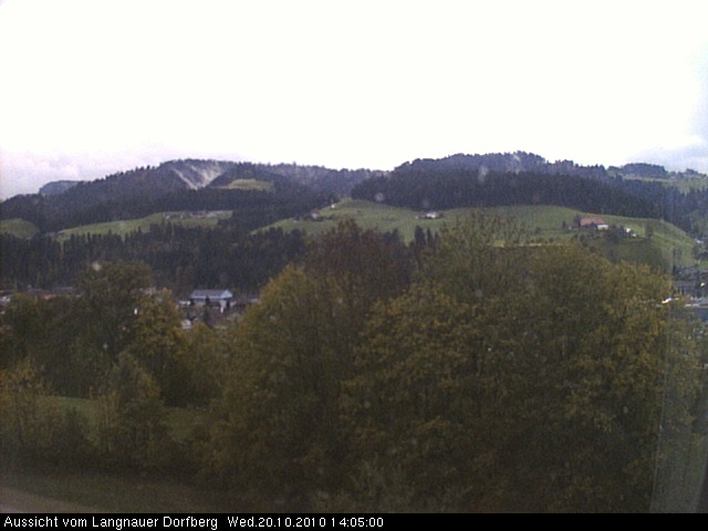 Webcam-Bild: Aussicht vom Dorfberg in Langnau 20101020-140500